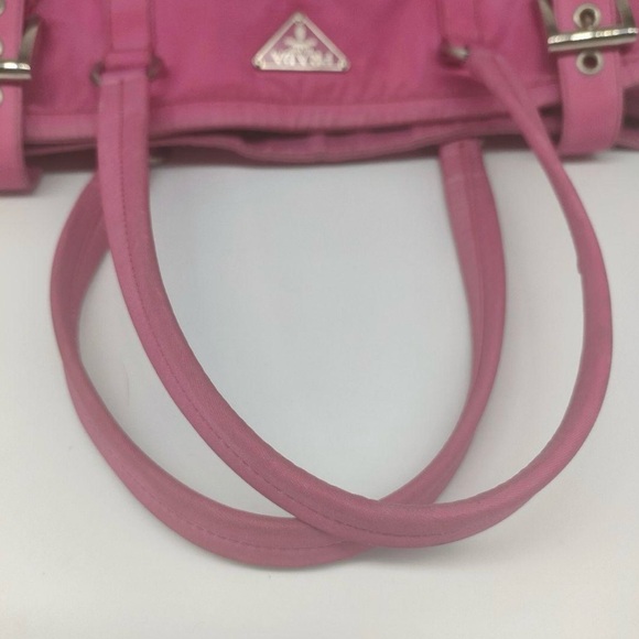 Prada Hot Pink Nylon Tessuto Tote Bag - large - Picture 6 of 14